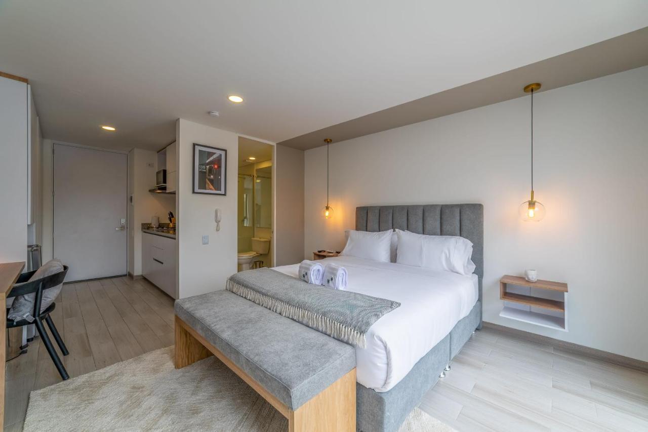 Modern Loft In Centro Internacional Apartment โบโกตา ภายนอก รูปภาพ